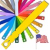 TAGKRAFTERS 9" x 1" Yellow - 500 Pcs - Plastic