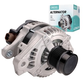 High Output Alternator fit for GS350 2007-2011 V6 3.5L, IS350 2006-2013 V6 3.5L, for IS250 2006-2013 V6 2.5L, for GS300 2006 V6 3.0L 150Amp 12V CW 7-Groove Pulley 27060-31060