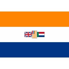 RFCO Old South African Flag 3x5 ft Africa 1928 - 1994 Prinsevlag Orange Blue UK Dutch