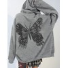 MISSACTIVER Women’s Casual Graphic Printed Hoodies Oversized Zip Up 90S