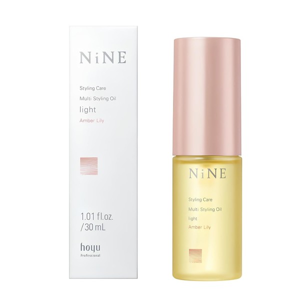 Hoyu Nine Multistyling Oil Light L 30ml Amber Lily