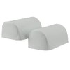 Classic Home Store Soft PVC Leather Look Pair of Round