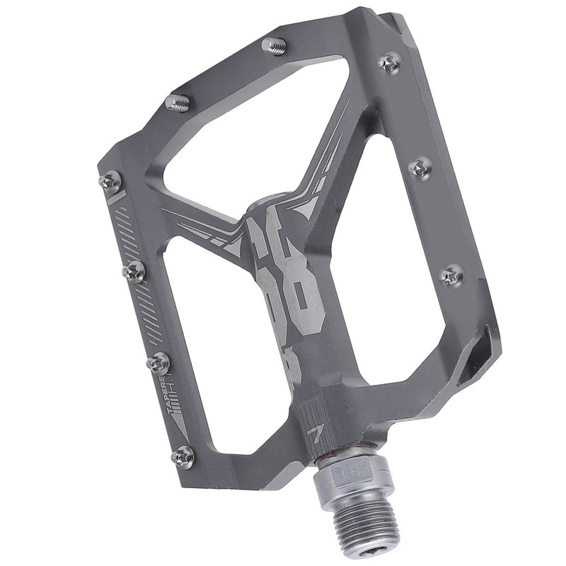 Enlee 2pcs Mountain Bike Pedals NonSlip DU Bearing Lightweight Bicycle