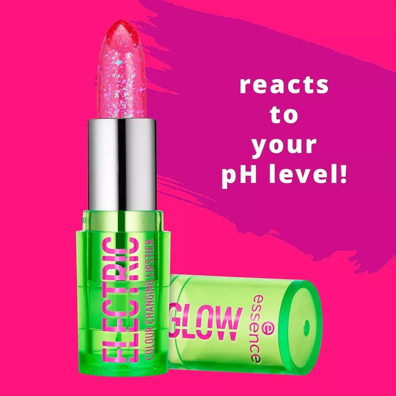 Essence Lapiz Labial Magico Cambia De Color Brillo Electrico