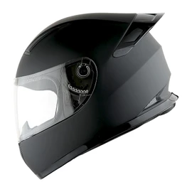 1Storm Motorcycle Youth Kids Street Dirt Bike ATV BMX MX Go Cart Karting Full Face Helmet with LED Tail Light: LED-B15 Matt Black