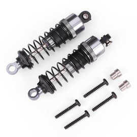 HAIBOXING RC Car Protector 1/12 Scale Accessories Aluminum Capped Oil Front Shocks Apply to HBX 903& 905 & 12815(90201F)