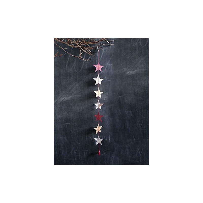 Good old Friends Winter Star Necklace – Red/Silver