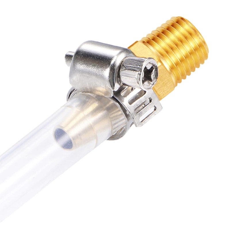 Brass 3/8" NPT Male to 3/8" Hose Barbed Fittings, 2PCS