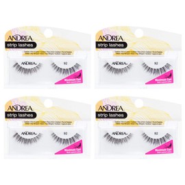 Andrea Curl False Lashes 92, 4 packs