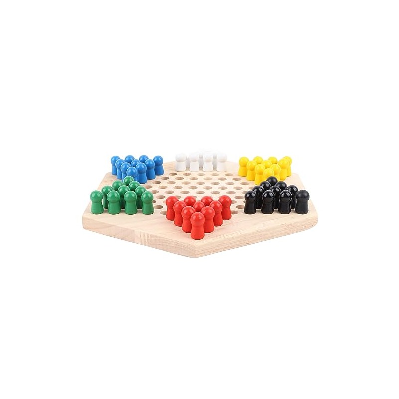 Juego de Damas, Tablero Hexagonal de para nios (Exclusivo de