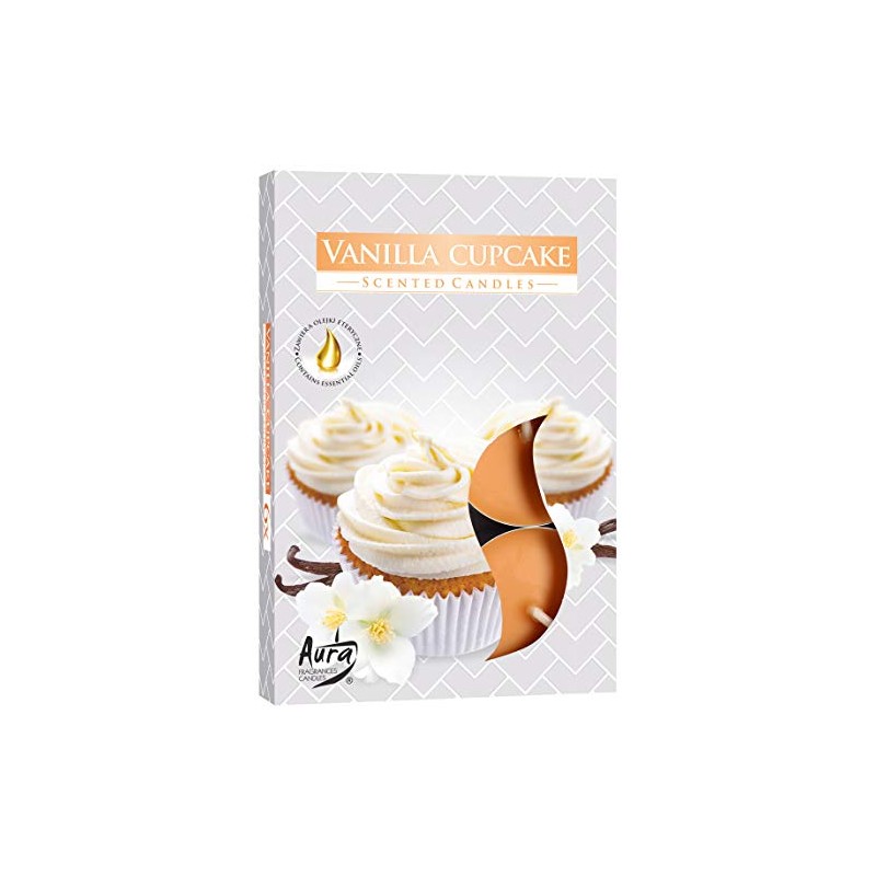 Bispol Scented Tealights Vanilla-Cupcake 6p.