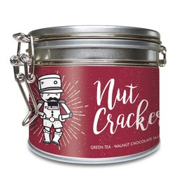 Nutcracker Green Tea Loose with Nut Flavour, 100 g Loose Tea in Tin (Approx. 40 Cups) alveus