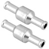 Saipe 2pcs 3/8" 10mm Fuel Check Valve Non-Return One Way