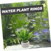 10 Sets Aquarium Planting Baskets Rings and Cottons Fish Tank