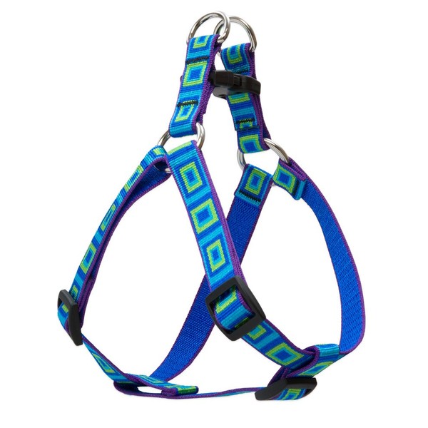 LupinePet Originals 3/4" Sea Glass 15-21" Step In Harness for Small Dogs