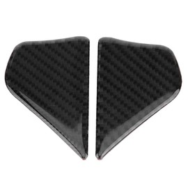 Acouto Interior Door Handle, 4PCS Carbon Fiber Door Handle Bowl Cover Trim for C Class W205 GLC(Classic)