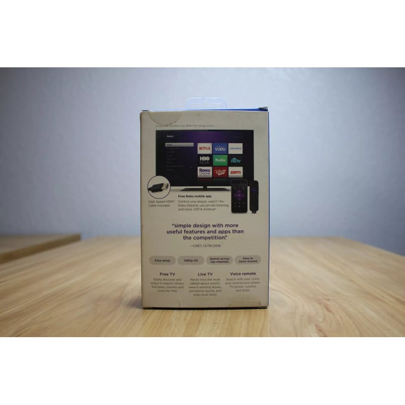 Roku Express+ HD Streaming Media Player with Voice Remote (NEW)