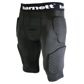 FS-06 Compression Shorts, 5 Integrated Pieces, for American Football, Size L Black