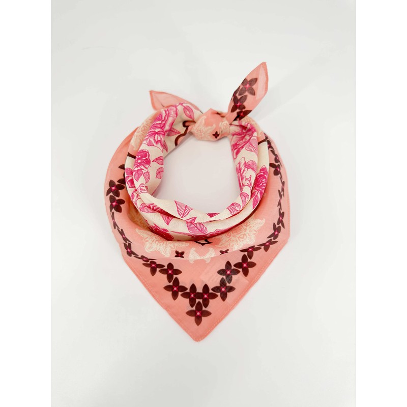 HankieWorld Single Pack Bandanas 60s Premium Cotton Soft Thin Handfeel