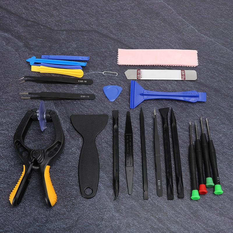 23Pcs/set Mobile Phone Disassembly Tool Screen Splitter Screwdriver Cruccross Pentagon