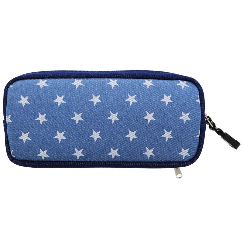 サンスター文具 アウトドア ペンケース W デニム ライトブルースター S1416324