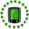 URAQT Bike Computer, Universal 19 Functions IP54 Waterproof Bicycle Speedometer