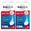Kukident Aktiv Plus Cleaning Tablets – Tabs for Cleaning Dentures,