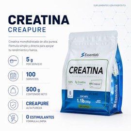 Creatina monohidratada Creapure ® (500)