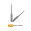 sourcing map 3pcs P5 Pentagon Screwdriver Bit 5/32" Hex Shank
