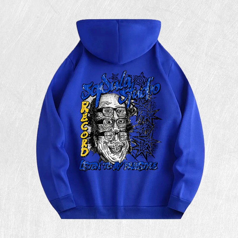 Hip - Hop Graphic Hoodie 100% Cotton US Warehouse 6