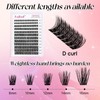 FADLASH Lash Clusters DIY Eyelash Clusters 0.07 D Curl Natural