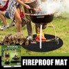Fire Pit Mat Under Grill Mat Round Grill Mat Outdoor