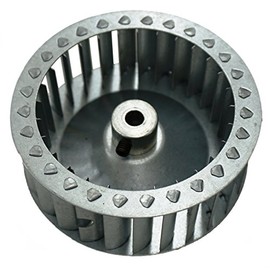 ERP Inducer Blower Wheel, CW 4" Diam, 28 Blade, for Carrier, A65569BW, LA11AA005