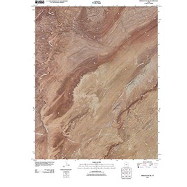 Utah Maps - 2010 Mexican Hat, UT - USGS Historical Topographic Wall Art : 18in x 24in, Large Wall Art Map