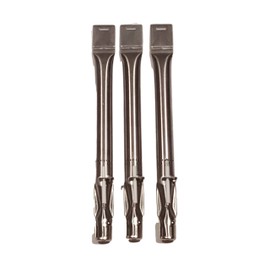 Set of 3 Stainless Steel Burners with Electrodes for Backyard Grill Model BY14-101-001-05