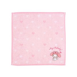 Sanrio 259977 My Melody Character Petite Towel, My Melody, 7.9 x 7.9 x 0.1 inches (20 x 20 x 0.3 cm), Small Towel