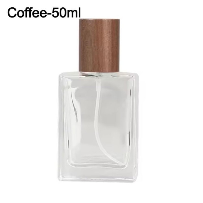 SCOLAND 30/50ml Perfume Bottle Glass Refillable Perfume Atomizer Bottle with
