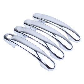 Exterior Door Handle Cover Door Handle Cover Door Handle Caps Door Handle Covers Door Handles Protective Caps Exterior Door Handle Strips Door Opener Sticker Chrome for Touran 1T Transporter T5