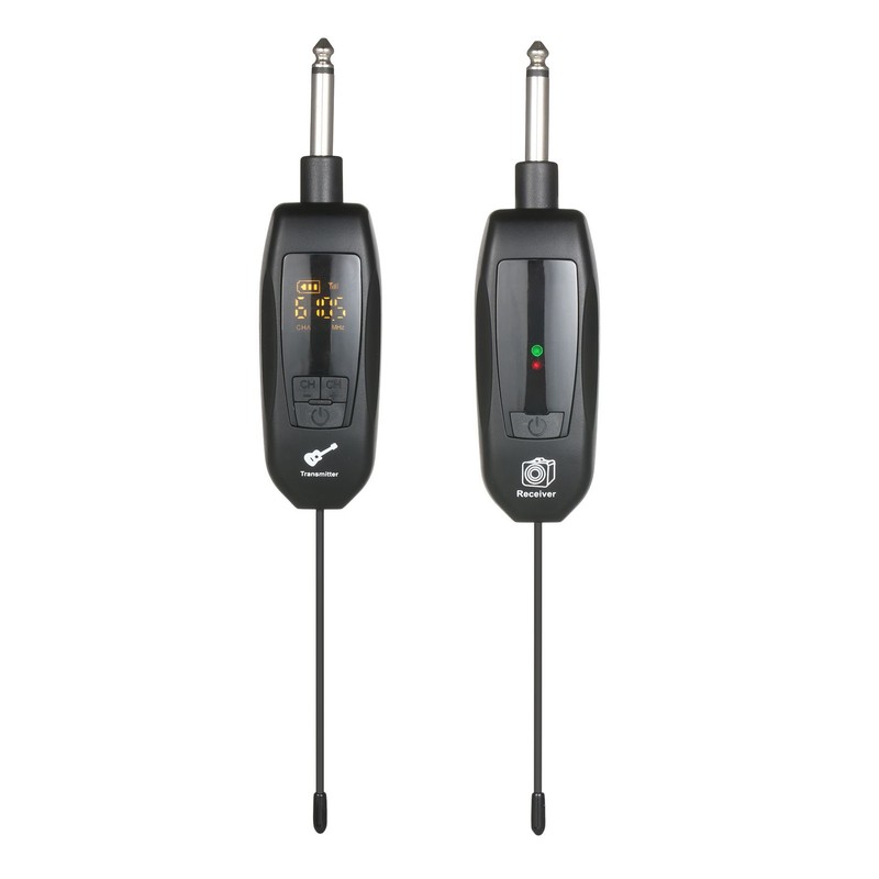 UHF Wireless Transmitter and Receiver 6.35mm Standard Audio Plug Wireless
