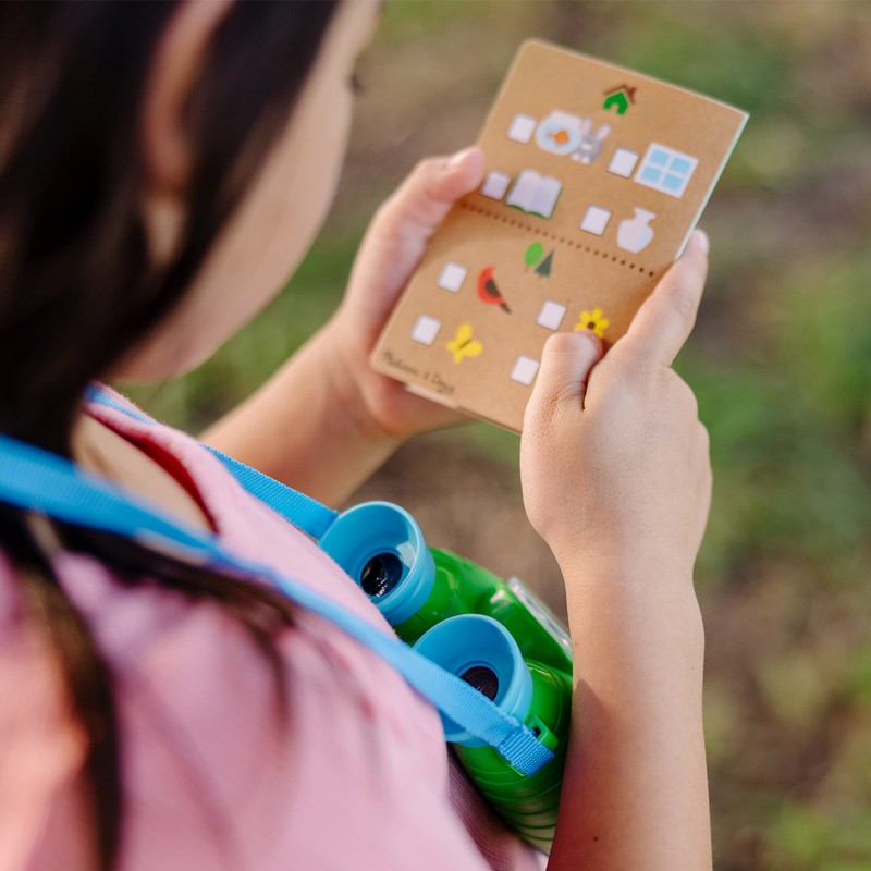 Melissa & Doug Let's Explore binoculars and compass set toy,