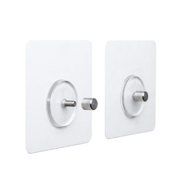 TATAY Wall Fixing Kit, 100% Stainless Steel,Transparent,Small