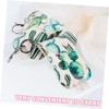 TOVINANNA 4 Sets Travel Toiletry Bottle 60ml Refillable Keyring Case