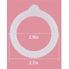 12 Pieces Rubber Seals Rings for Glass Jars, Airtight Silicone