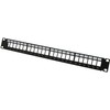 RED4POWER Patch Panel KPP-19-24, 19 Inch, 24-Port
