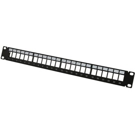 RED4POWER Patch Panel KPP-19-24, 19 Inch, 24-Port