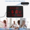 Raynic Digital Clock, 11.5" Large Display Digital Wall Clock,Adjustable Brightness
