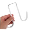 JECOMPRIS Door Hanger Hooks 2pcs Set Entryway Hat Hanger Bathroom