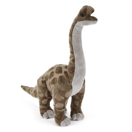 Zappi Co Kids Stuffed Soft Cuddly Plush Toy Part of the Safari Animals Collection Perfect for Kids (40cm Depth) (Brachiosaurus Dinosaur)