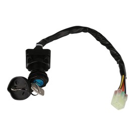 JJFENG Compatible with Ignition Key Switch Suzuki Lta400 Lta400F Lta400Fc Eiger 400 2Wd 4Wd 2002-2007 Key Switch