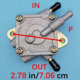 Tuzliufi Bomba de Combustible para Hyosung UM Kasinski Comet Mirage ATK GT125 GT125R GT250 GT250R GT650 GT650R GV125 GV250 GV650 TE450S V2S-250 V2S-250R V2S-650 V2S-650R V2C-250S 250R 650R 250 650 Nuevo Z203